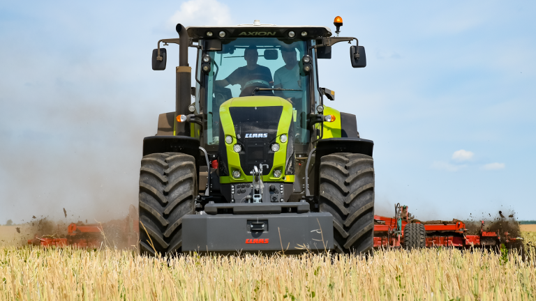 Демопоказ трактора CLAAS AXION 950 в Одеській області